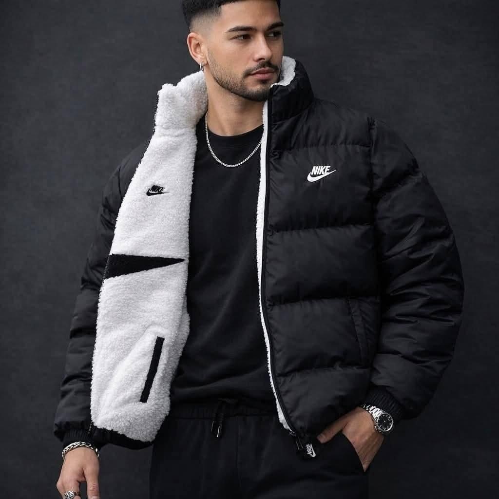 جاكيت شتوي رجالي عصري ودافئ جداً Nike - توصيل لجميع المدن