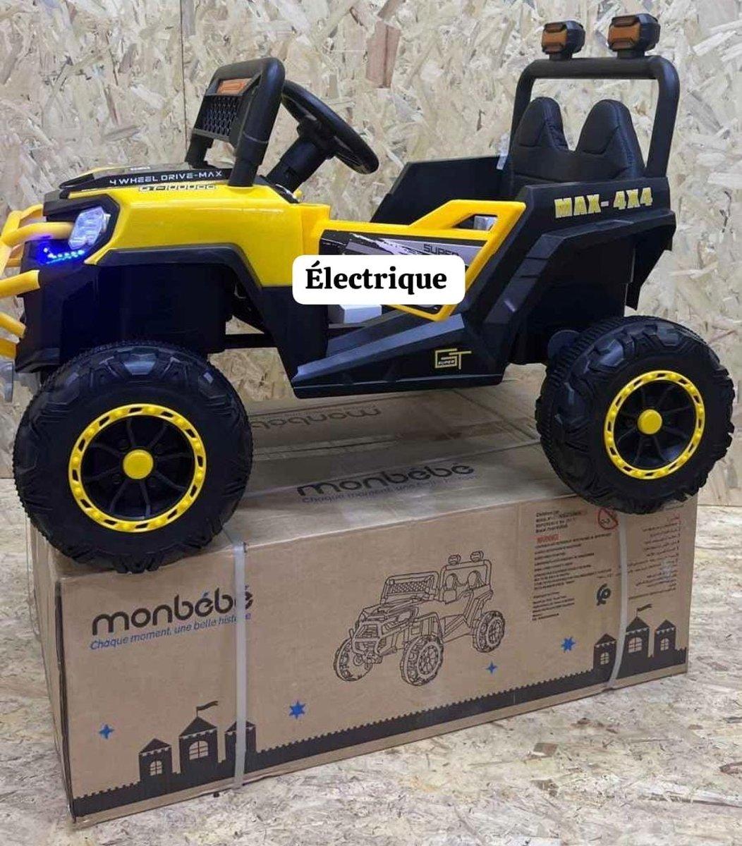 🚙⚡ MINI BUGGY électrique – ✅ 2 batteries de 6V = 12V 🔋 ✅ 3 moteurs ✅ Télécommande parentale 🎮 ✅